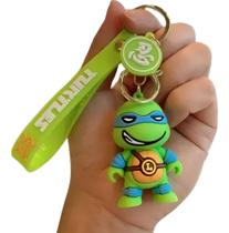 Chaveiro 3d Leonardo Tartaruga Ninja Personagem Turtles Coleção Acessório Chave Carro Bolsa Mochila Chaveiro 3d Leonardo Tartaruga Ninja Personagem Turtles Coleção Acessório Chave Carro Bolsa Mochila