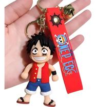 Chaveiro 3d Luffy One Piece Anime Mangá Coleção Personagem Acessório Chave Carro Bolsa Mochila