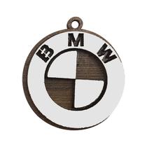 Chaveiro 3d Marca Bmw 4cm Mdf Madeira Decorada