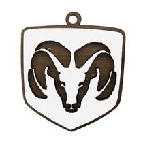 Chaveiro 3d Marca Dodge 4cm Mdf Madeira Decorada