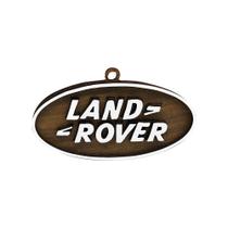 Chaveiro 3d Marca Land Rover 6cm Mdf Madeira Decorada