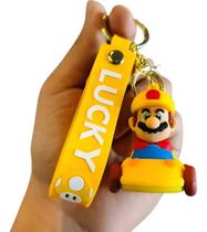 Chaveiro 3d Mario Kart Coleção Personagem Acessório Chave Carro Bolsa Presente Pingente Jogos