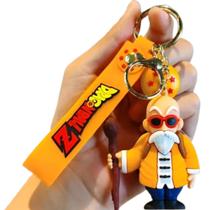 Chaveiro 3d Mestre Kame Dragon Ballz Chave Carro Anime Mangá Pingente Presente