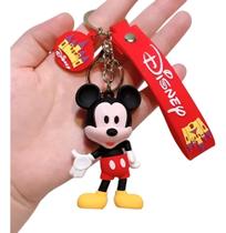Chaveiro 3d Mickey Básico Coleção Personagem Disney Acessório Chave Carro Bolsa Desenhos Animados