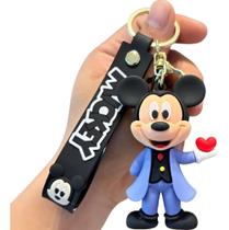 Chaveiro 3d Mickey Casamento Personagem Chave Carro Bolsa Coleção Disney Presente Pingente
