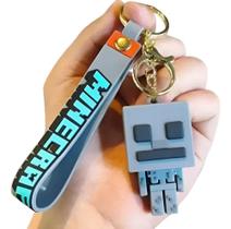 Chaveiro 3d Minicraft Skeleton Personagem Coleção Acessório Chave Carro Bolsa Presente Games Chaveiro 3d Minicraft Skeleton Personagem Coleção Acessório Chave Carro Bolsa Presente Games