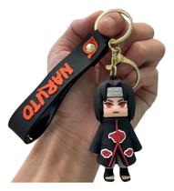Chaveiro 3d Naruto Itachi Uchiha Personagem Coleção Anime Chave Carro Bolsa Pingente