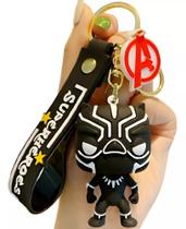 Chaveiro 3d Pantera Negra Coleção Personagem Marvel Chave Carro Bolsa Presente