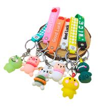 Chaveiro 3D Personagens Fofos Modelo em Borracha Kawaii