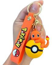 Chaveiro 3d Pokebola Charmander Pokemon Coleção Personagem Acessório Chave Carro Bolsa Chaveiro 3d Pokebola Charmander Pokemon Coleção Personagem Acessório Chave Carro Bolsa