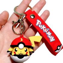 Chaveiro 3d Pokebola Pikachu Pokemon Chave Carro Bolsa Anime Pingente Presente Chaveiro 3d Pokebola Pikachu Pokemon Chave Carro Bolsa Anime Pingente Presente
