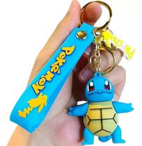 Chaveiro 3d Squirtle Personagem Coleção Pokemon Chave Carro Bolsa Pingente Chaveiro 3d Squirtle Personagem Coleção Pokemon Chave Carro Bolsa Pingente