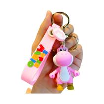 Chaveiro 3D Super Mario Bros Para Crianças, Pingente De Bolsa Escolar, Decoração De Brinquedo,