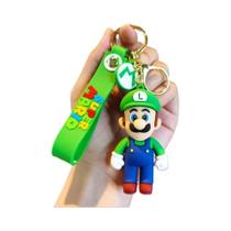 Chaveiro 3D Super Mario Bros Para Crianças, Pingente De Bolsa Escolar, Decoração De Brinquedo,