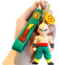 Chaveiro 3d Tenshinhan Dragon Ballz Personagem Coleção Chave Carro Anime Mangá Pingente Presente