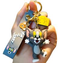 Chaveiro 3d Tom Coleção Personagem Tom E Jerry Desenho Chave Carro Bolsa Chaveiro 3d Tom Coleção Personagem Tom E Jerry Desenho Chave Carro Bolsa