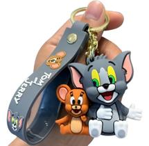 Chaveiro 3d Tom E Jerry Coleção Personagem Chave Carro Bolsa Desenho Pingente Chaveiro 3d Tom E Jerry Coleção Personagem Chave Carro Bolsa Desenho Pingente