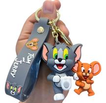 Chaveiro 3d Tom E Jerry Personagem Desenho Chave Carro Bolsa Coleção Pingente Chaveiro 3d Tom E Jerry Personagem Desenho Chave Carro Bolsa Coleção Pingente