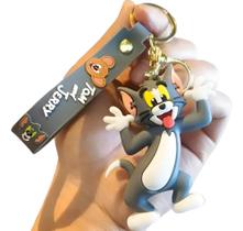 Chaveiro 3d Tom Personagem Tom E Jerry Coleção Chave Carro Bolsa Desenho Animado Chaveiro 3d Tom Personagem Tom E Jerry Coleção Chave Carro Bolsa Desenho Animado