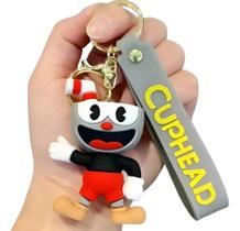 Chaveiro 3d Xicrinho Cuphead Cartoon Personagem Acessório Chave Carro Bolsa Desenhos Animados Chaveiro 3d Xicrinho Cuphead Cartoon Personagem Acessório Chave Carro Bolsa Desenhos Animados
