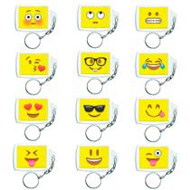 Chaveiro 3x4 Lembrancinha Emoji - 55 Unidades