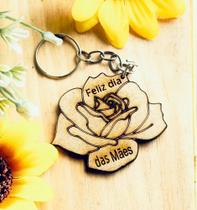 Chaveiro 65 unidades Flor dia das mães, MDF, decoração, festa Chaveiro 65 unidades Flor dia das mães, MDF, decoração, festa