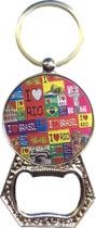 Chaveiro Abridor de Garrafa Personalizado Lembrança Rio de Janeiro Souvenir Chaveiro Abridor de Garrafa Personalizado Lembrança Rio de Janeiro Souvenir