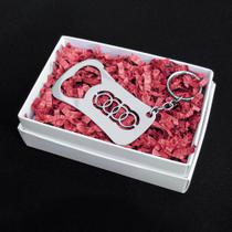 Chaveiro abridor em Inox - Audi - Médio Chaveiro abridor em Inox - Audi - Médio