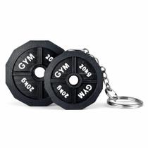 Chaveiro Academia Anilha Supino Fit Divertido Exercício Funcional Peso Chaveiro Academia Anilha Supino Fit Divertido Exercício Funcional Peso