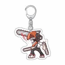 Chaveiro acrílico Chainsaw Man Denji Makima Aki Power P Chaveiro acrílico Chainsaw Man Denji Makima Aki Power P