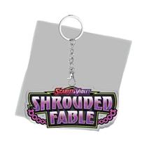 Chaveiro Acrílico Com Logo Do Pokémon Scarlet E Violet, Pingente De Cartão De Jogo, Presente Para