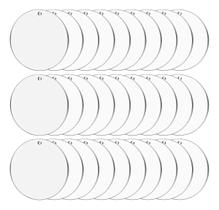 Chaveiro Acrílico Cristal 2mm 50 Círculos 5cm C/furo Interno Chaveiro Acrílico Cristal 2mm 50 Círculos 5cm C/furo Interno