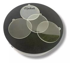 Chaveiro Acrílico Cristal 2mm 50 Círculos De 5cm C/furo Extn Chaveiro Acrílico Cristal 2mm 50 Círculos De 5cm C/furo Extn