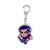 Chaveiro Acrílico Da Série Scott Pilgrim Charmoso Clássico Para Bolsa Pingente De Mochila Anel De