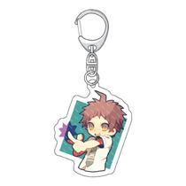 Chaveiro acrílico Danganronpa Makoto Naegi para fãs de anime