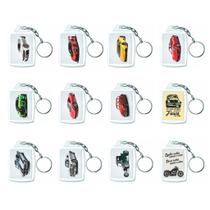 Chaveiro Acrílico Estampa Carros 3x4 Com Argola 12 Unidades Chaveiro Acrílico Estampa Carros 3x4 Com Argola 12 Unidades