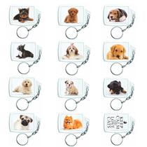 Chaveiro Acrílico Personalizado Pet 3x4 Lembrancinha 30 Unid