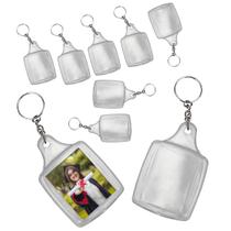 Chaveiro Acrílico Retangular 3x4 p/ personalizar - 50 Unidades (TRADICIONAL IFERNANDES) Chaveiro Acrílico Retangular 3x4 p/ personalizar - 50 Unidades (TRADICIONAL IFERNANDES)