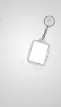 Chaveiro Acrílico Retangular 3x4cm Kit 200 Unidades Chaveiro Acrílico Retangular 3x4cm Kit 200 Unidades
