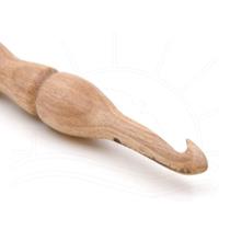 Chaveiro Agulha para Crochê Marfim @pragentemiuda