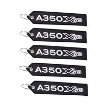 Chaveiro AIRBUS A350 Com Bordado Dupla Face Preto, Cordão Para Telefone, Presente De Aviação Chaveiro AIRBUS A350 Com Bordado Dupla Face Preto, Cordão Para Telefone, Presente De Aviação