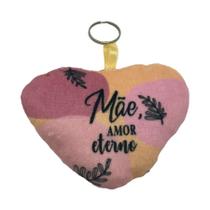 Chaveiro Almofada Coração - Mãe Amor Eterno - 10,5x8,5cm - 1 unidade - Rizzo Chaveiro Almofada Coração - Mãe Amor Eterno - 10,5x8,5cm - 1 unidade - Rizzo