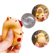 Chaveiro Anti Estresse Capivara Apertar Kawaii Chiclete 8cm