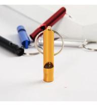 Chaveiro Apito Alumínio Sobrevivência Colorido 12 Pcs Chaveiro Apito Alumínio Sobrevivência Colorido 12 Pcs