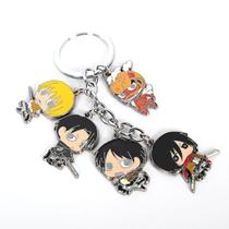 Chaveiro Attack on Titan Eren Yeager e Levi Ackerman