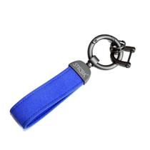 Chaveiro Automotivo Camurça Azul Fosco Universal Luxo Serk Chaveiro Automotivo Camurça Azul Fosco Universal Luxo Serk