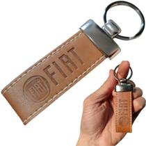 Chaveiro Automotivo Couro Metal Fiat Chave Carro Luxo Chaveiro Automotivo Couro Metal Fiat Chave Carro Luxo