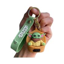 Chaveiro Baby Yoda Figura De Silicone Do Mestre Yoda Brinquedo De Joalheria Pendente Para Bolsa Chaveiro Baby Yoda Figura De Silicone Do Mestre Yoda Brinquedo De Joalheria Pendente Para Bolsa