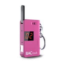 Chaveiro Bafômetro BACtrack ultraportátil rosa Chaveiro Bafômetro BACtrack ultraportátil rosa