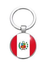 Chaveiro Bandeira do Peru